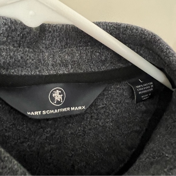 Hart Schaffner Marx mens short sleeve polo shirt | size Large - Picture 3 of 8